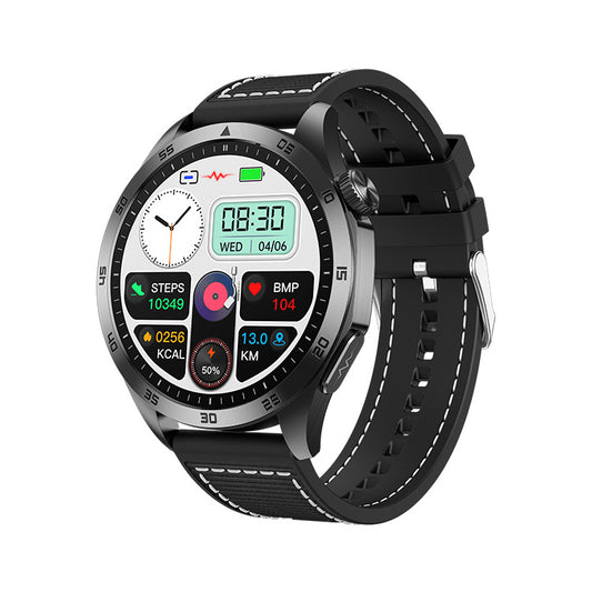 Odyssey ET485 smart watch ECG electrocardiogram Bluetooth call AMOLED micro physical examination emotional function
