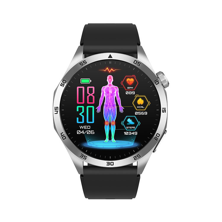 Odyssey ET485 smart watch ECG electrocardiogram Bluetooth call AMOLED micro physical examination emotional function
