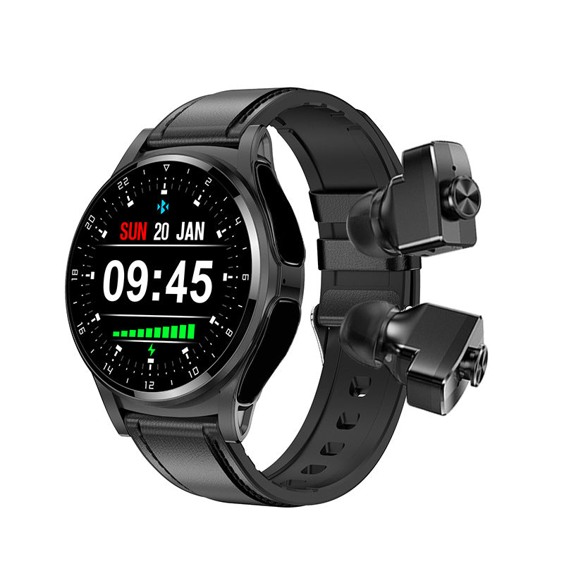 Odyssey GT66 smart watch TWS Bluetooth headset 2 in1 multi sport mode heart rate sleep monitoring