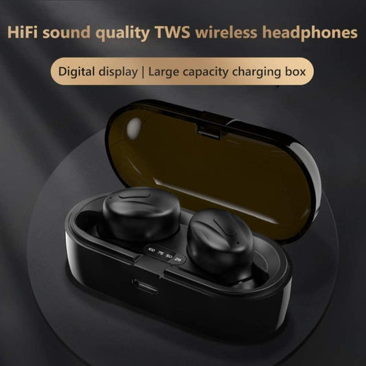 Odyssey Bluetooth V5.0 Earphones, True Wireless Headphones In-Ear Earbuds Waterproof Mini Headsets HiFI Stereo Sports Earpiece