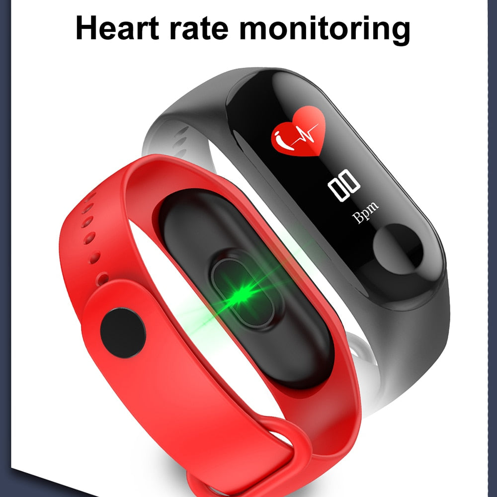 Odyssey M3 Plus Color IPS Screen Smart Sport Fitness Bracelet IP68 Waterproof Blood Pressure Oxygen Activity Tracker For Men Women