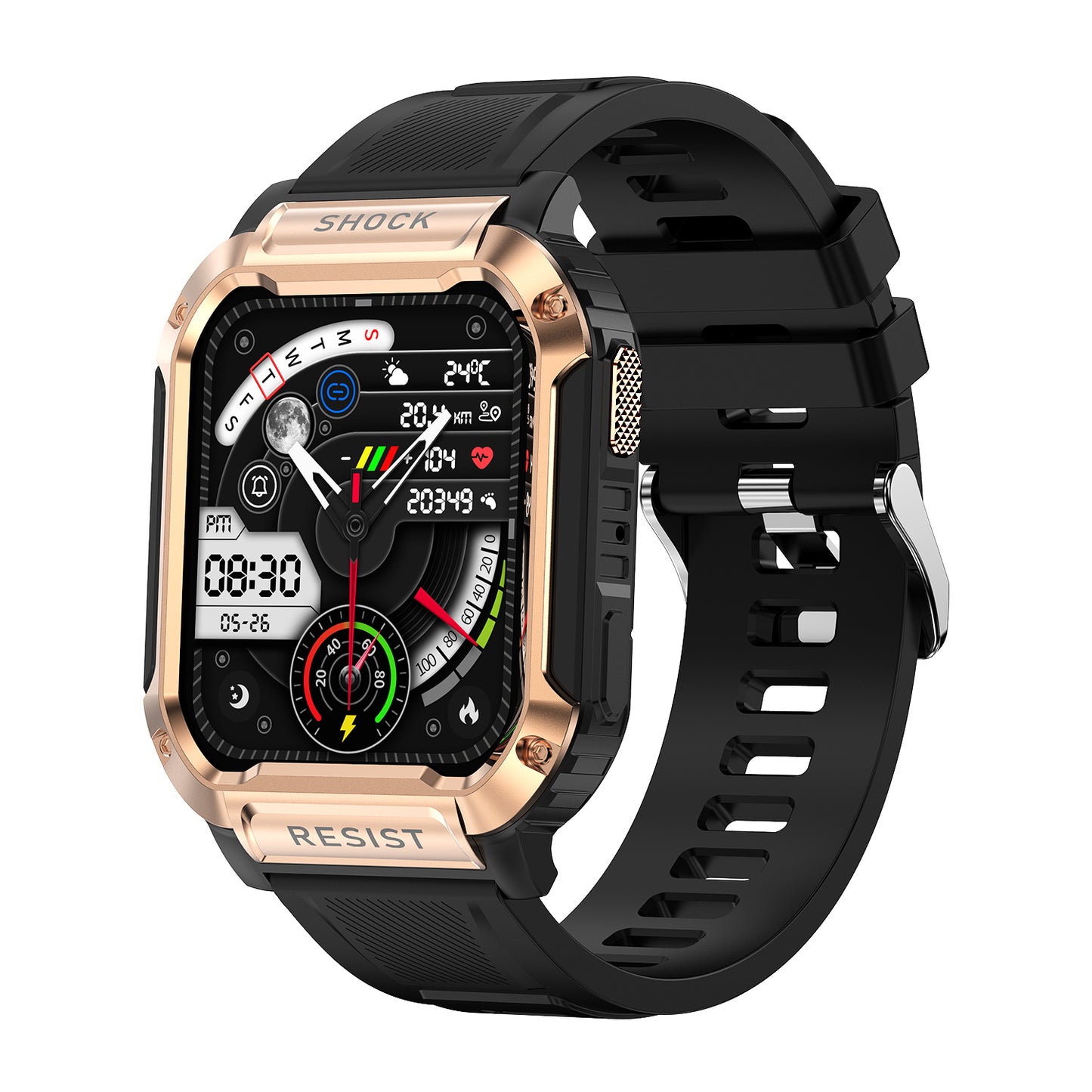 Odyssey NK36 Bluetooth smart watch heart rate blood pressure blood oxygen monitoring multi sport mode