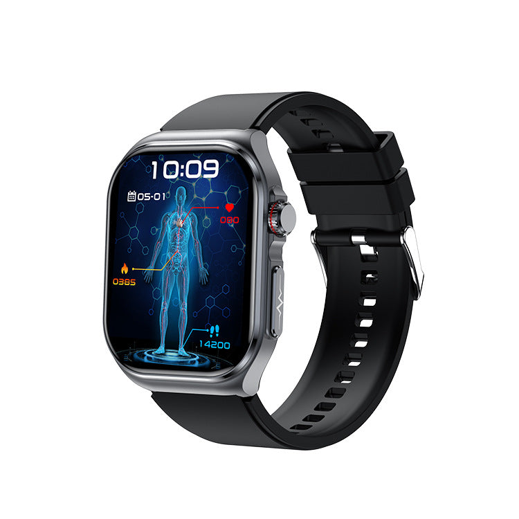 Odyssey ET585 smart watch ECG call micro physical examination NFC blood sugar uric acid body fat blood oxygen heart rate