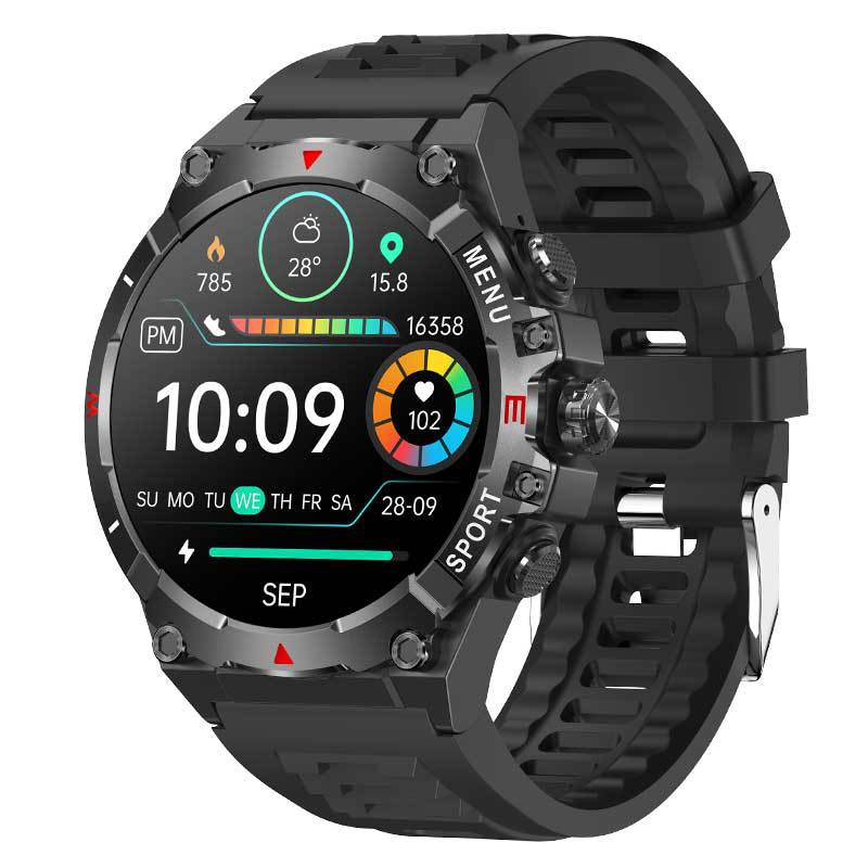 Odyssey TG02 Outdoor Smart Watch GPS Positioning Altitude Pressure Compass Heart Rate Bluetooth Call Sports Watch