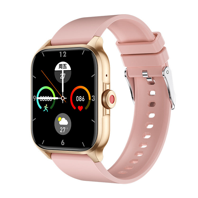 Odyssey QX15 smart watch Bluetooth call HD screen rotating button heart rate blood oxygen waterproof sports - Women