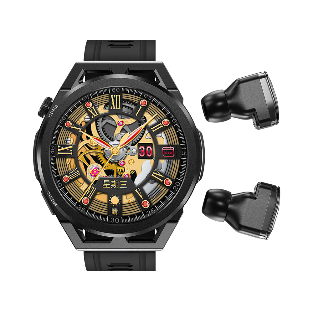 Odyssey X10 smart watch ,heart rate and blood pressure health monitoring ,with earphones